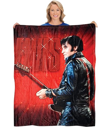 Amazon.com: LOGOVISION Elvis Presley Blanket, 50